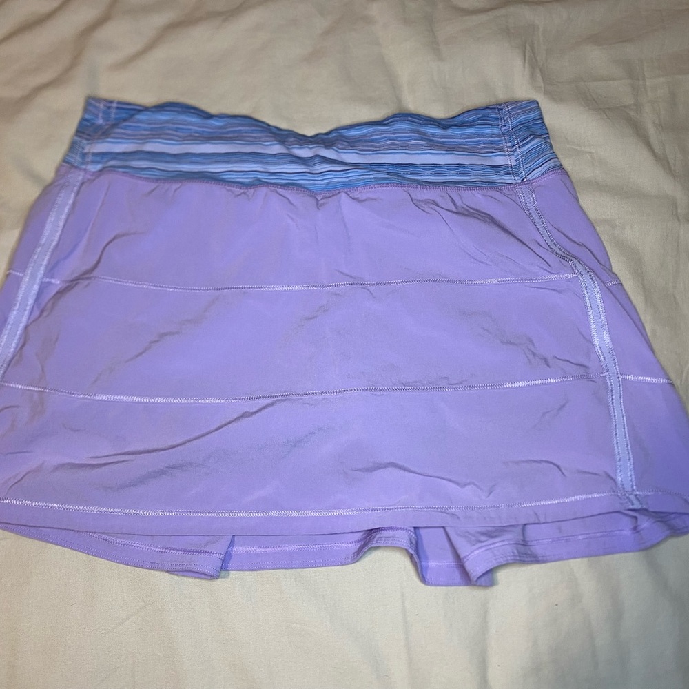 lululemon athletica Purple and Blue Skort